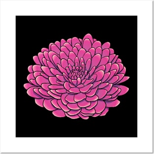 Chrysanthemum flower lover Posters and Art